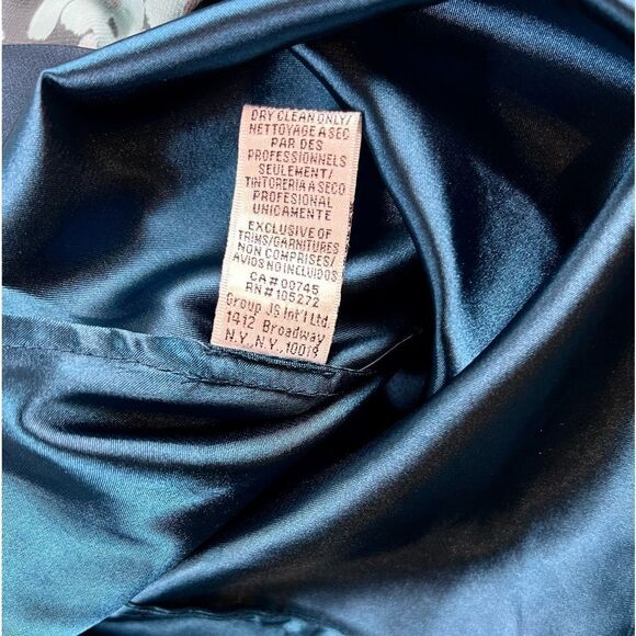 Love by Theia Chiffon Backless Mini Dress - Picture 9 of 12